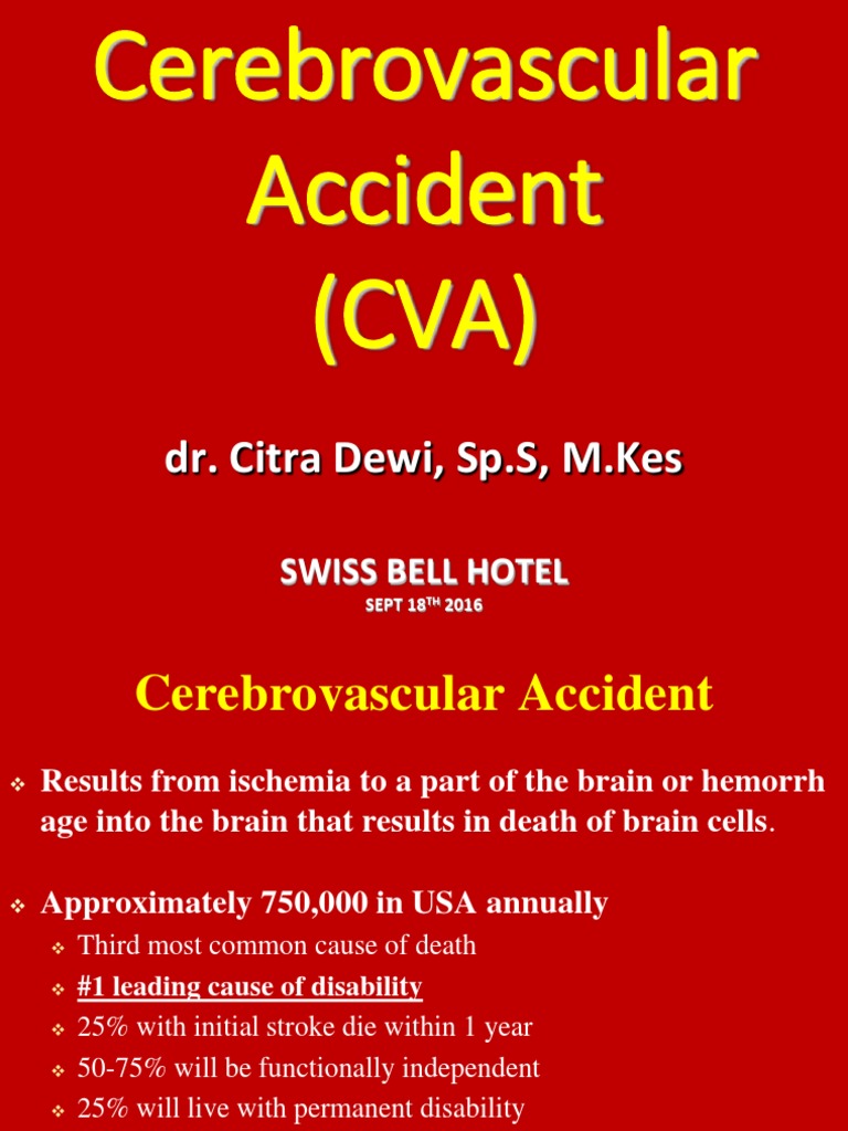 Understanding Cerebrovascular Accidents | PDF | Stroke | Ischemia