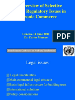 Brief Overview of Selective Legal and Regulatory Issues in Electronic Commerce