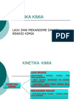 Pertemuan 10. Kinetika Kimia