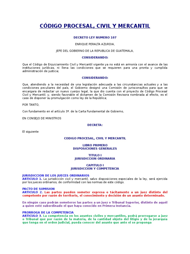 Procesal Civil y Mercantil | PDF | Competencia (ley) | Jurisdicción