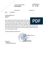 Surat Pemberitahuan Untuk Segera Pemira Bagi Ormawa Fakultas 2019 PDF