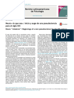 Revista Latinoamericana de Psicología: Neuro - Lo Que Sea : Inicio y Auge de Una Pseudociencia para El Siglo XXI