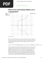 Elleptic Curve