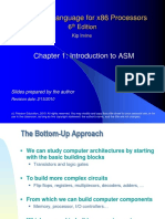 Assembly Language For x86 Processors: Chapter 1: Introduction To ASM