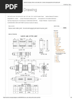 Machine Drawing - Sleeve and Cotter Joint, Socket and Spigot Joint and Knuckle Joint