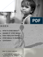 Child Labour: Shreyo Shee 1807053 EEE-1