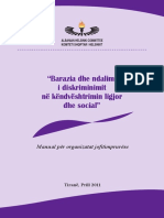 Barazia Dhe Ndalimi I Diskriminimit Manual OJF PDF