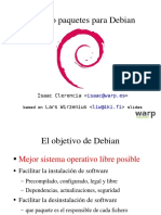 Debian Packaging Tutorial Es