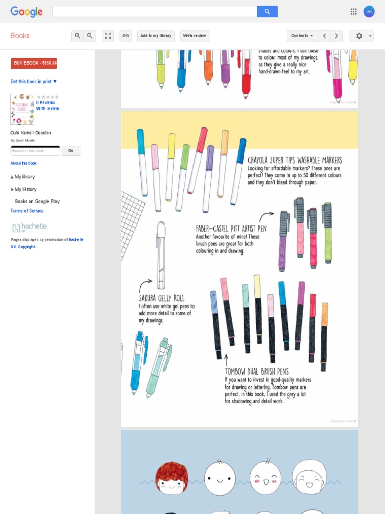 Cute Kawaii Doodles Sarah Alberto Google Books Pdf