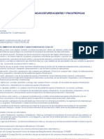 Codificación de La Ley de Sustancias Estupefacientes y Psicotrópicas