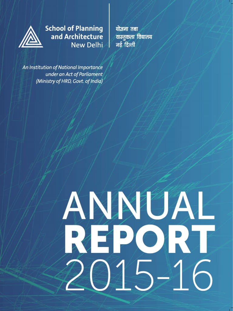 Spa Annual Report 15 16 Pdf Pdf Urban Planning Bachelor S Degree