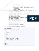 Class Postincrement Public Args Num1 Num2: Static Void Int Int