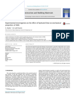 Hydrated Lime's Effect on SMA Mechanical Properties