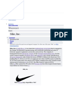 Nike, Inc.: Language Watch Edit
