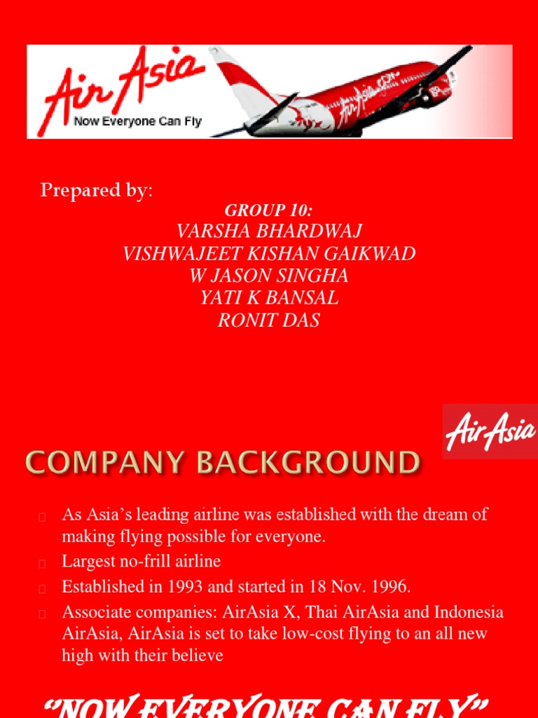 AirAsia: Overview and SWOT Analysis | PDF | Low Cost Carrier | Airlines