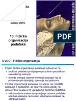10 Fizicka Organizacija Podataka PDF