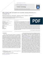 Effect of Blade Angle and Particle Size PDF