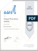 Viennard Victor Alcera Landicho: Course Certificate