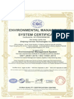 Environmental Managemenr System ISO 14001