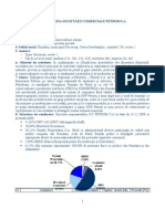 Monografia Societatii Comerciale Petrom SA