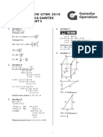 Solusi Review UTBK (Ma-Saintek Paket 2) PDF