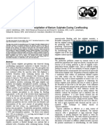 SPE 68309 Determination of In-Situ Precipitation of Barium Sulphate During Coreflooding
