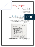 انواع المباني السكنيه