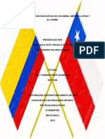 Análisis políticas educativas Colombia, AL y Caribe