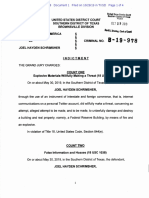 Indictment Joel Hayden Schrimsher 