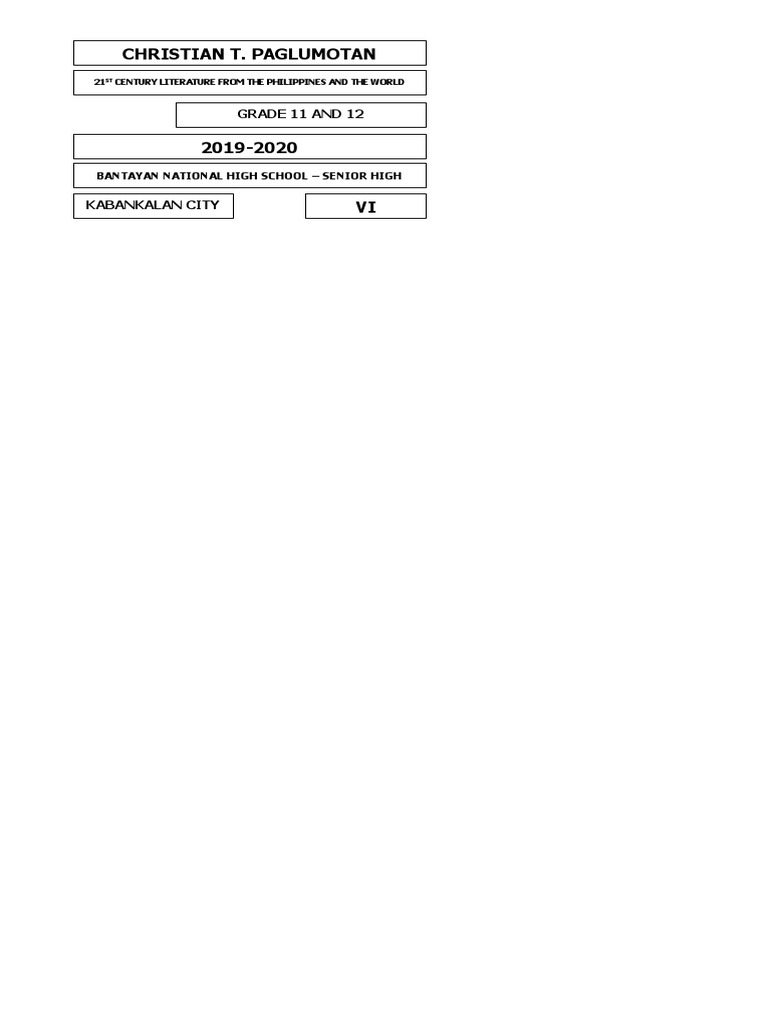 Class Record Labels | PDF