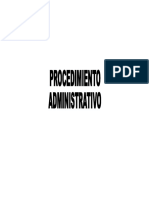 PROCESAL ADMINISTRATIVO