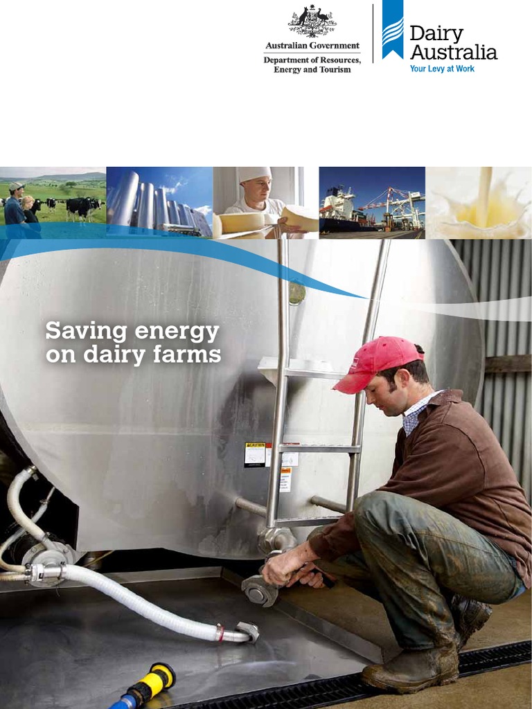 Dairy Australia - Saving Energy On Dairy Farms | PDF | Water Heating ...