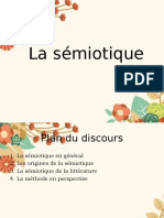 La Sémiotique