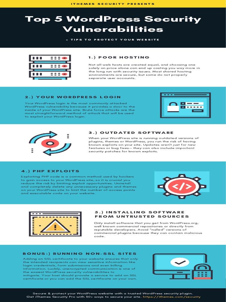 Top WordPress Security Risks & Tips | PDF | Word Press | Information ...