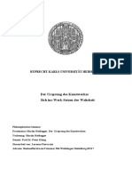 Der Ursprung Des Kunstwerkes PDF