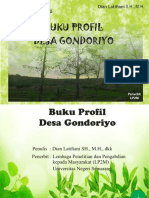 Buku Profil Gondoriyo (ISBN)
