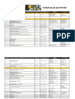 PHILCONSTRUCT 2018 Overall Schedule of Activities