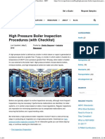 High-Pressure Boiler Inspection Procedures (With Checklist) - MPC