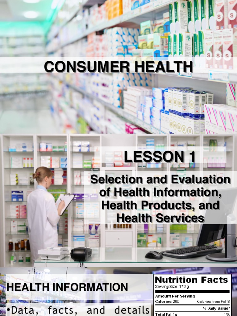 Consumer Health Pdf – Consumer Health under the Scope – DEIYSP
