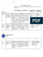 Plan de Escritura 2018