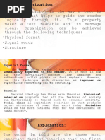 EAPP Text Organization