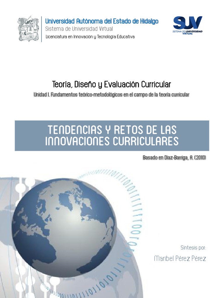 02 Tendencias y Retos de La Innovacion Curricular PDF | PDF | Plan de ...