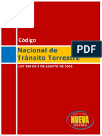 Codigo Nacional de Transito - 2002