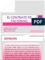 Contrato de Factoring