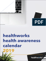 Healthworks 2019 Calendar