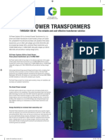 SMALL POWER TRANSFORMERS Crompton Greaves Power Systems