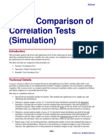 Power Comparison of Correlation Tests (Simulation) : PASS Sample Size Software