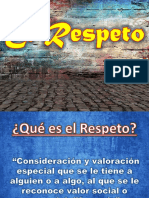 Respeto propio y ajeno