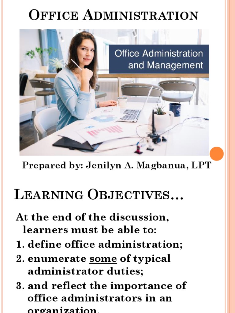 Understanding Office Administration Roles | PDF | Employment | Economies