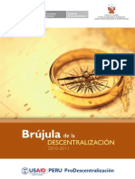 Brújula de La Descentralización 2010 - 2011